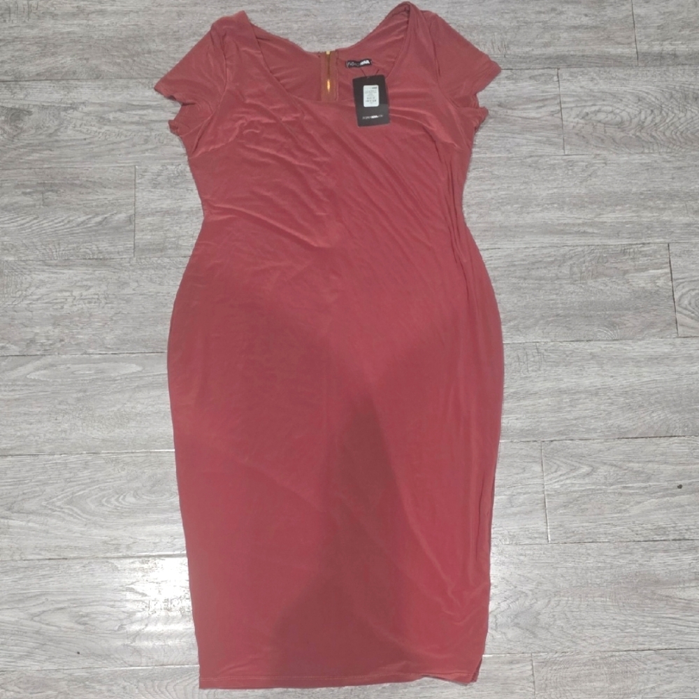 Elegant Muave Dress Plus Size 3xl